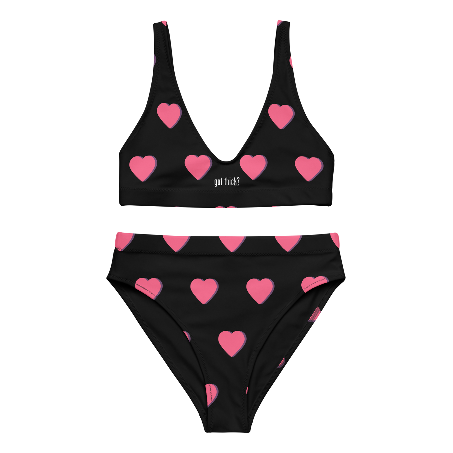 Two Piece & Biscuits Bikini Sets (3 Designs)