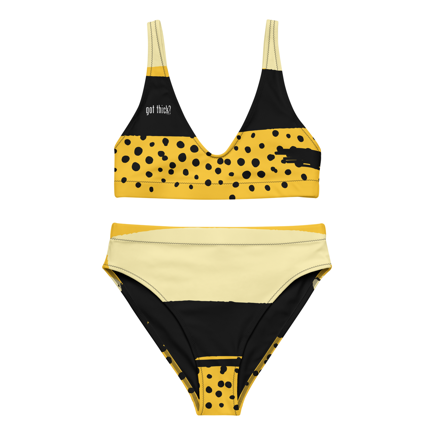 Two Piece & Biscuits Bikini Sets (3 Designs)