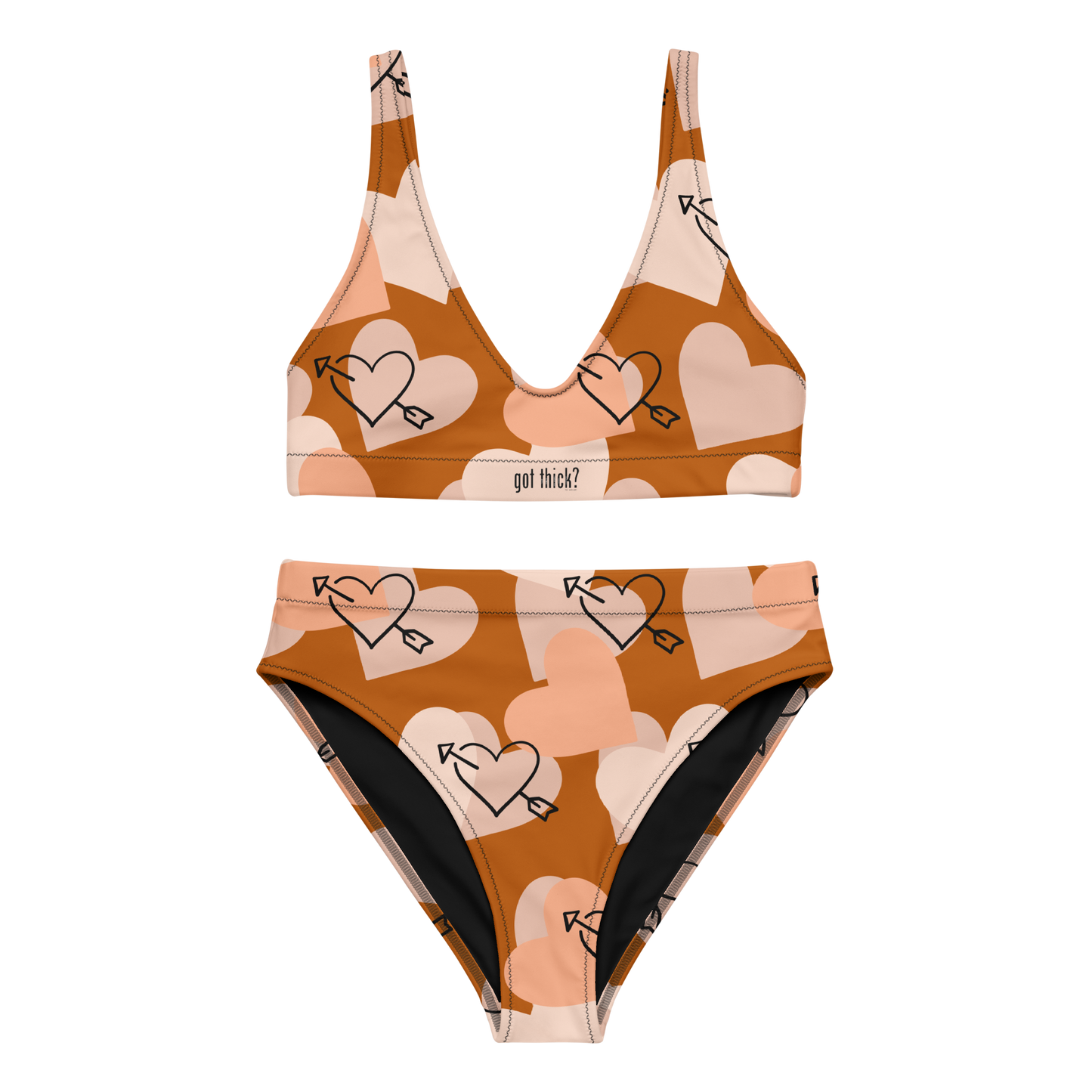 Two Piece & Biscuits Bikini Sets (3 Designs)