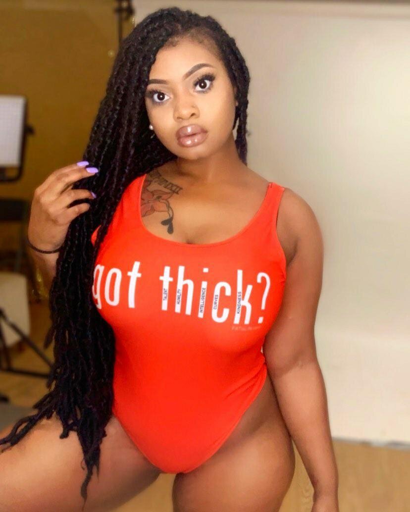 NEW!!! Got Thick? Swimsuit (7 Colors)