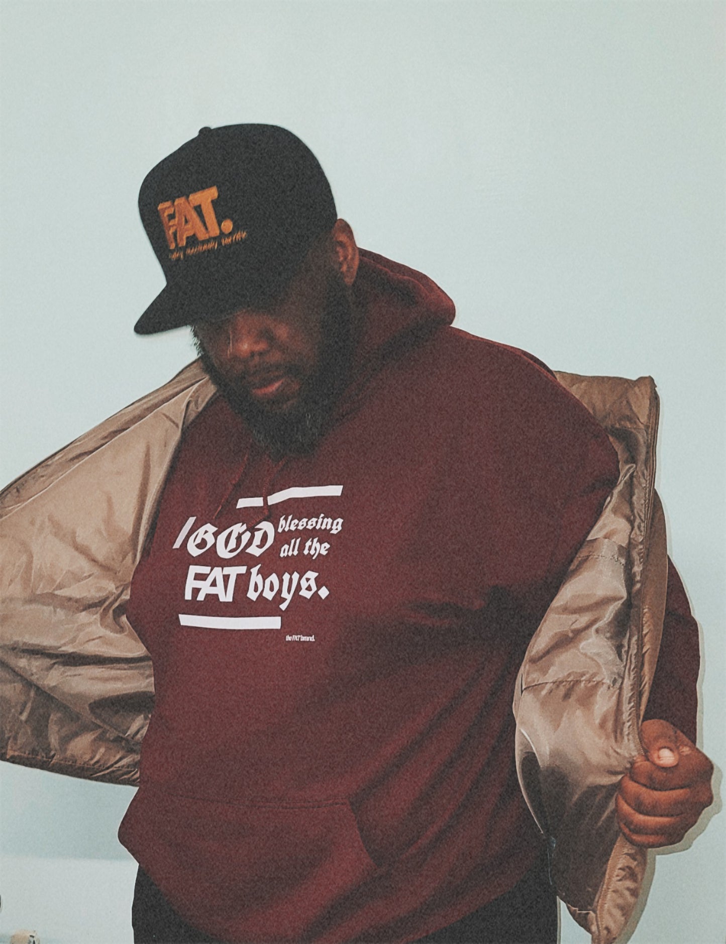 God Blessing All the FAT Boys Hoodie