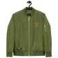 FAT Bomber Jacket (Black & Army Green)