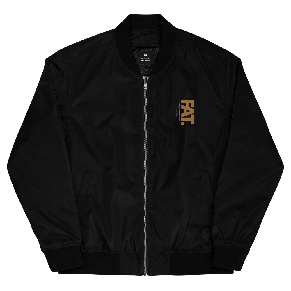 FAT Bomber Jacket (Black & Army Green)