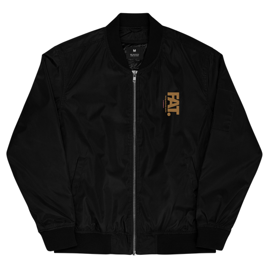 FAT Bomber Jacket (Black & Army Green)