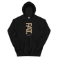 FAT Cheetah Print Lettering Hoodie